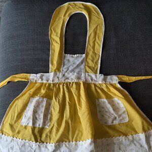 Vintage Kids Yellow Apron